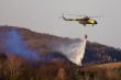 Spolupráca 51. krídla Prešov a Hasičského a záchranného zboru   počas nácviku hasenia lesných požiarov v Rokycanoch